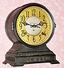 C.1908, Seth Thomas Clock Co., Thomaston, Conn, "Elect" , 8-day time and strike mantel clock. 