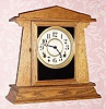 C.1929, E. Ingraham and Co., "Kitchenette No. 2", oak cased kitchen clock, 8-day time and strike. 