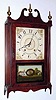  C.1828, Ephraim Downes, Bristol, Conn, Pillar and Scroll, with restorations, 30-hour, wood movement. 