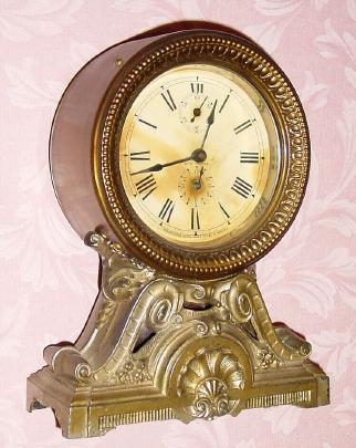 C.1915, Seth Thomas Clock Co., "Long Alarm", 30-hour alarm timepiece. — Antique Clocks Price Guide