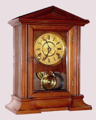 C.1881, E. Ingraham and Co., "Episode", 8-day time and strike mantel clock. — Antique Clocks Price Guide