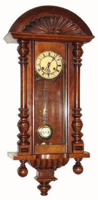 C.1910, German, Kienzle, 8-day time and gong strike "R/A", spring regulator wall clock. — Antique Clocks Price Guide