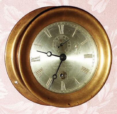 C.1904, Chelsea Clock Co., 8-day Boat or engine room timepiece. — Antique Clocks Price Guide