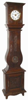 C.1975, a French modern look-a-like, of an 1820 provincial tall clock. — Antique Clocks Price Guide