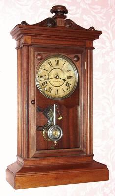 C.1880, Seth Thomas Clock Co., "Greek V.P.", 8-day time/strike mantel clock from the city series. — Antique Clocks Price Guide