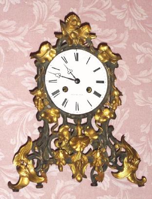 C.1875, French, Potonie, Paris, 8-day time and bell strike mantel clock. — Antique Clocks Price Guide