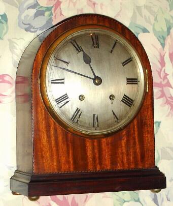 C.1910, English, Empire Clock Co., 8-day time and gong strike mantel clock, serial No. 23391. — Antique Clocks Price Guide