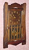 C.1913, New Haven Clock Co., "San Jose", 8-day time/strike mission style mantel clock. 