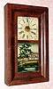 C.1851, Henry C. Smith's, Plymouth, Conn, OG shelf clock, time and strike, 30 hour. 