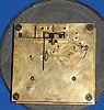 C.1900, German, Mueller and Co, Muhlheim, STRIKING 400 DAY movement, dial and hands (Kohler-Bauer 1895 Patent]. 