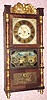 C.1835, G. W. Bartholomew and Co., Bristol, Conn., 8-day time/strike triple decker shelf clock, as-found. 