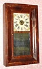C.1843, Joel A. Lane, Southington, Conn., 30-hour time/strike OG shelf clock, 2-wt. 