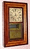 C.1835, Seth Thomas, Plymouth, Conn, 8-day time and gong strike OG, WOOD movement shelf clock, 2-weight. 