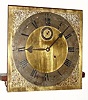 C.1900, 1-Tr Tall Case Movement, regulator quality, time only, weight driven