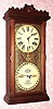 C.1884, Ithaca Calendar Clock Co., "No. 14 Granger" 8-daytime/strike calendar clock, with restorations. 