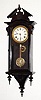 63 C.2000, Amazing from China a mini repro of the Geo Jones style wall clock, with a C.1910 Japanese copy of a US open spring movement; they will stop at nothing to deceive the buyer. 