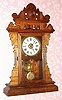 C.1895, Seth Thomas Clock Co. 8-daytime/strike/alarm mantel clock. 