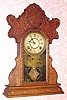 C.1899, E. Ingraham and Co., "Peace", 8-day time/strike war commemorative clock. 
