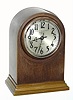 C.1925, Chelsea, Mini Round Gothic in bronze with 2.5" Special Dial with raised bronze numerals and special hands, sold through Chas. O. Hutchinson, BOSTON (dial signed). 