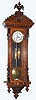 C.1880, Austrian, Gebruder Resch (Remember), 2-weight VIENNA REGULATOR, 8-day time and gong strike. 