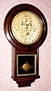 C.1875, D. J. Gale, Drop Calendar No. 2, as manufactured by Welch, Spring and Co., Forestville, Conn, 8-day perpetual calendar with equation of time. 