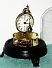 C.1878, Unsigned, but by either G. W. Brown or Welch Mfg. Co., 30-hour "Briggs Rotary" novelty timepiece with dome. 