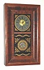 C.1840, Jeromes, Gilbert, Grant and Co., 30-hour time/strike OG shelf clock. 