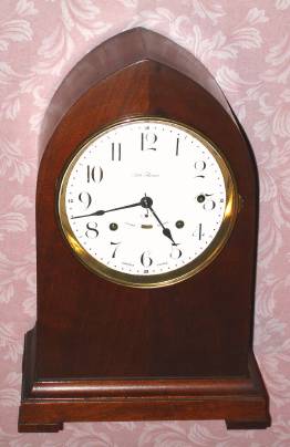 C.1913, Seth Thomas Clock Co., "Chime Clock No. 16", 8-day time/strike four bell Sonora chime mantel clock, large. — Antique Clocks Price Guide