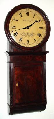 C.1820, English, Robertson, London, TAVERN CLOCK, 8-day, weight driven. — Antique Clocks Price Guide