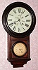 C.1878, Welch, Spring and Co., "Regulator No. 4", 8-day time/strike calendar wall clock.