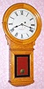 C.1900, E. Howard and Co., "Regulator No. 70", 8-day weight driven timepiece in oak. 