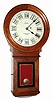 C.1885, E. Howard Clock Co., "KOSMIC" version of the No. 70 Regulator, walnut, weight driven. 