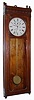 C.1880, E. Howard and Co., "Regulator No. 72", 8-day weight driven timepiece in black walnut. 