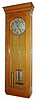 C.1925, International Time Recording Co of New York, Endicott (Became IBM), Self Winding Master clock with 2-jar mercurial pendulum, 2-weights lifted by electric motor. 