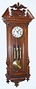 C.1880, German, Gustav Becker, 3-Wt, Grand Sonnerie Vienna Regulator, in an Alt Deutsch walnut case, with original top and movement. 