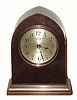 C.1927, Chelsea Clock Co., Boston, miniature GOTHIC, desk timepiece, with rear wind lever movement, this one retailed by Bigelow, Kennard and Co., Inc, Boston. Serial No. 189240. 