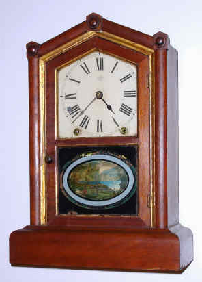 C.1886, Seth Thomas, ALBERT, from their City Series, 8-day mahogany shelf clock. — Antique Clocks Price Guide