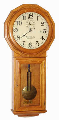 C.1925, Chelsea Clock Co., Boston, rare weight regulator for Ball Watch Co, Cleveland, serial No. 163493. — Antique Clocks Price Guide