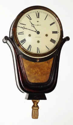 C.1929, New Haven Clock Co., "ART MODERNE", Westminster chime wall clock, 8-day, spring. — Antique Clocks Price Guide