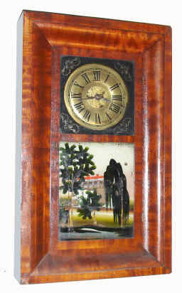 C.1840, Jeromes and Co., Bristol, 30 hour brass works OG, 2-wt. — Antique Clocks Price Guide