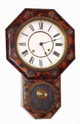 C.1900, Japanese, 8-day time/strike wall clock. — Antique Clocks Price Guide