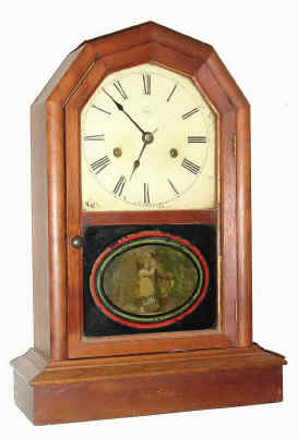 C.1880 Seth Thomas Clock Co., "Richmond V.P.", 30-hour time and strike city series mantel clock. — Antique Clocks Price Guide