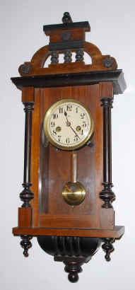 C.1910, German, Junghans, 30-hour time/strike regulator wall clock. — Antique Clocks Price Guide