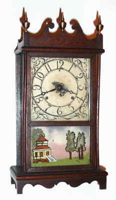 C. 1930 Marlow and Co., York, PA, 30-hour miniature pillar and scroll timepiece. — Antique Clocks Price Guide