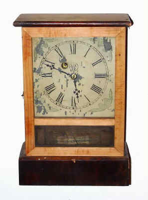 C.1880, Waterbury Clock Co., 30-hour cottage timepiece. — Antique Clocks Price Guide