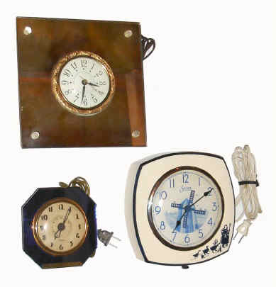 C.1925, Mixed lot of three Sessions electric clocks, — Antique Clocks Price Guide