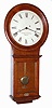 C.1912, Chelsea Clock Co., "Pendulum No. 1" office regulator, time only, weight, serial No. 89357, signed movement.