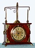 C.1885, Jerome and Co [Div. New Haven Clock Co], "Flying Pendulum No. 1" in mahogany, complete.