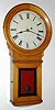 C.1900, E. Howard and Co., "Regulator No. 70", 8-day weight wall clock in ash.