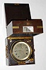 C.1880, Wm. Bond and Son, Boston, 56 hour marine chronometer No. 616, in its original rosewood/brass cornered box, with engraved MOP plaque w/ matching serial number.